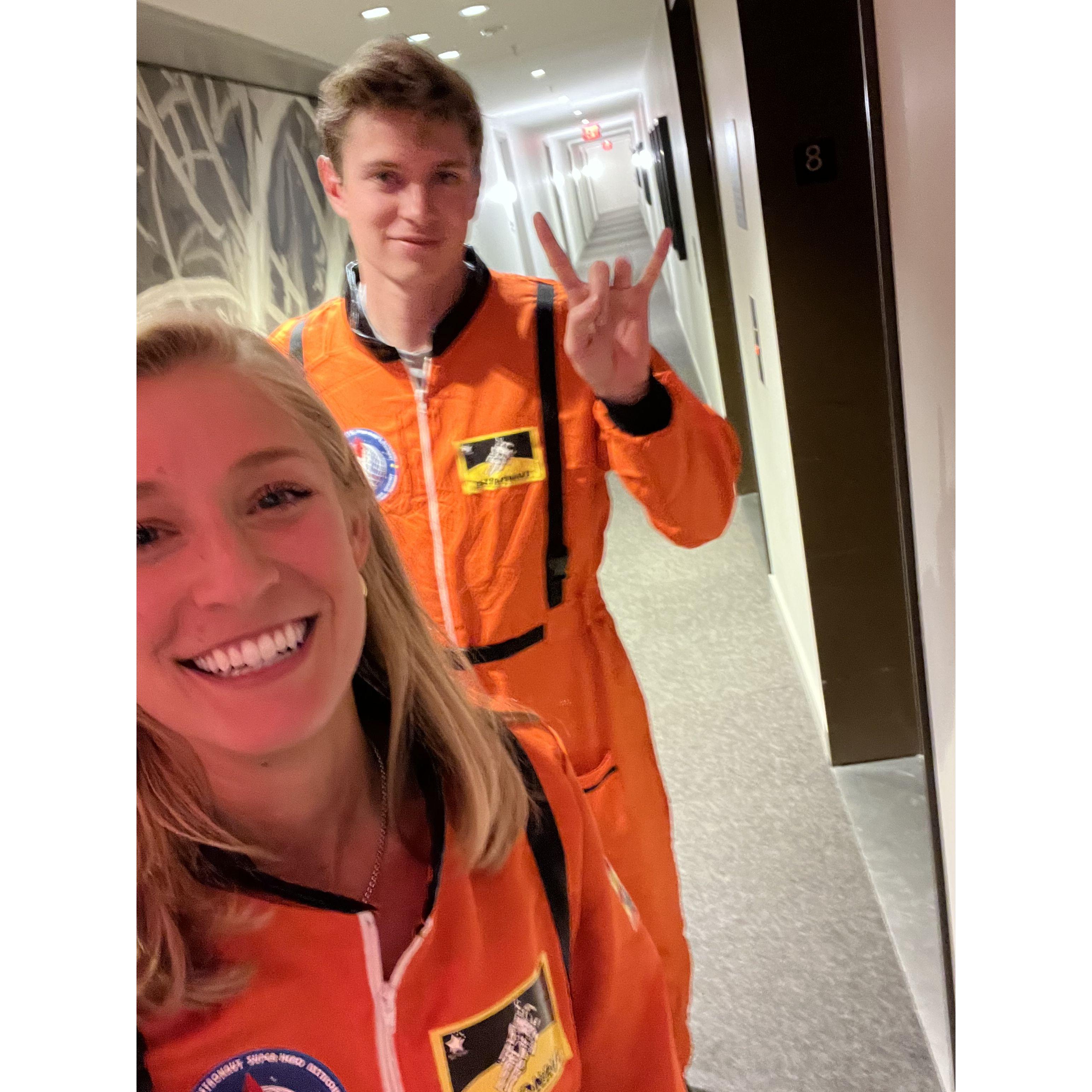 Matching astronauts