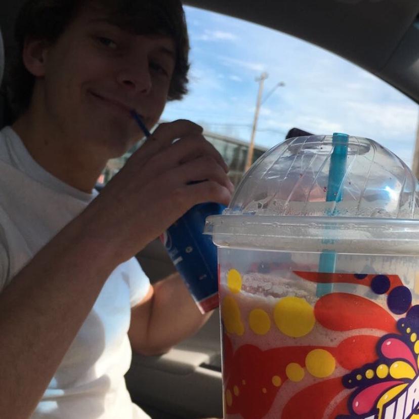 Our first “road trip” together. We drove 2 hours to the closest 7-eleven in NC so Alissa could prove to Will that they have the best slurpees