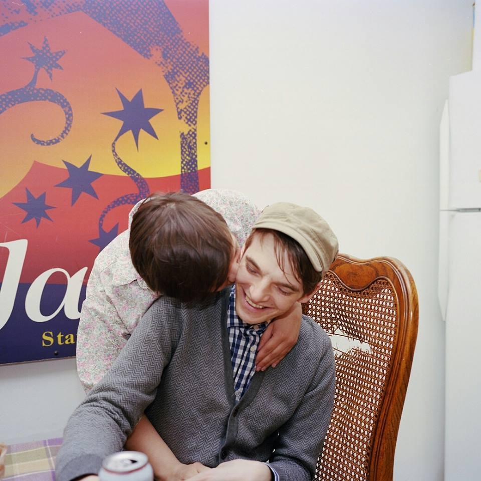 In the first apartment we lived in together. Taken by Rachel.