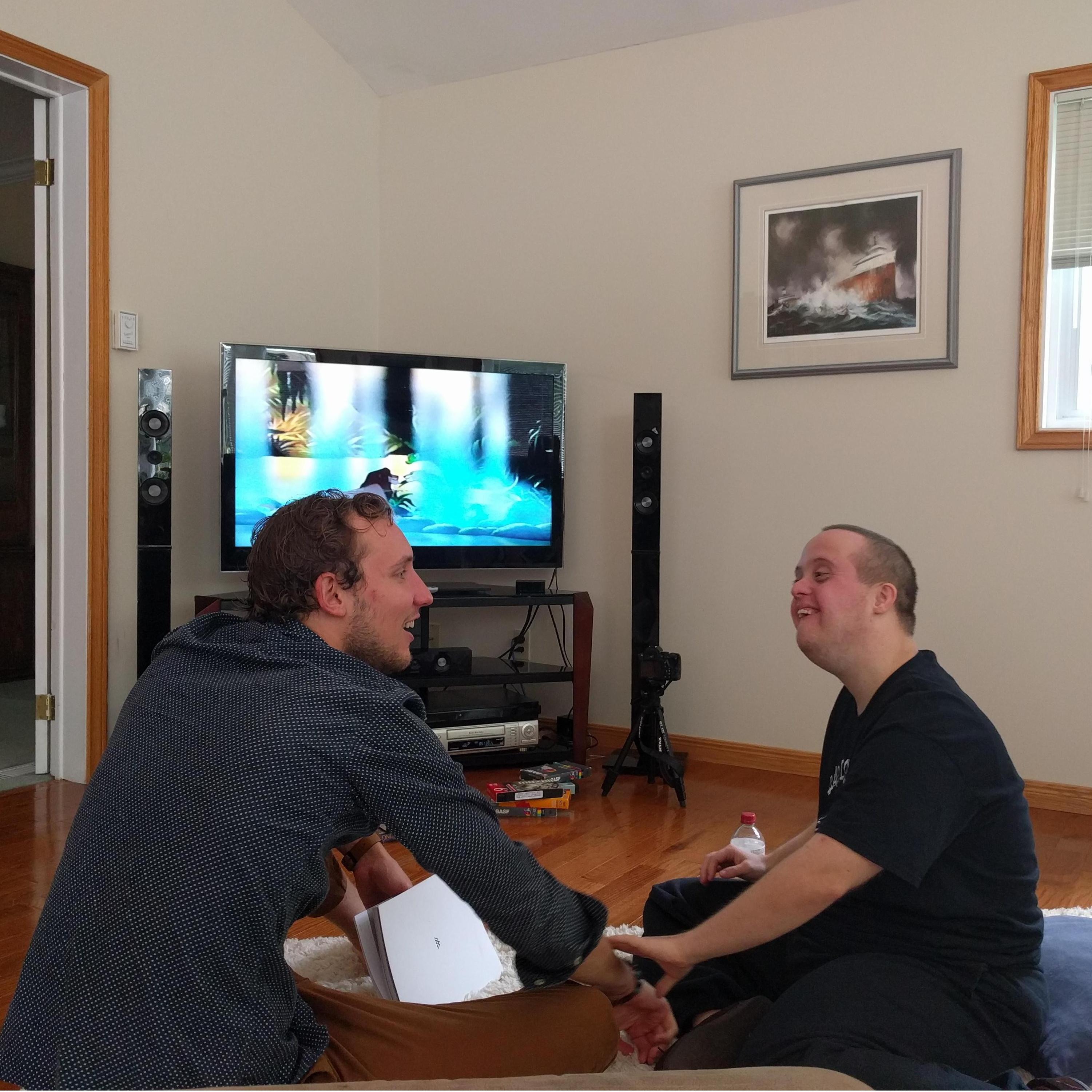 Andrew and Isaac, Victoria Harbour 2016