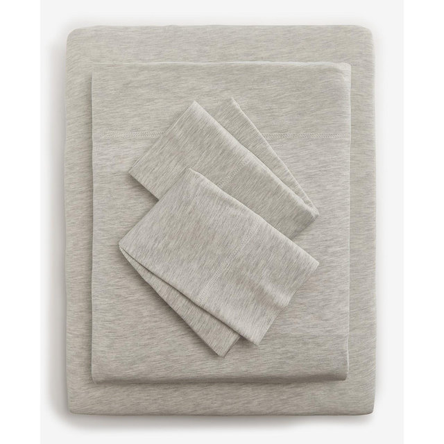 Arch Studio Jersey Cotton Blend 4-Pc. Sheet Set, King, Exclusively at Macy's