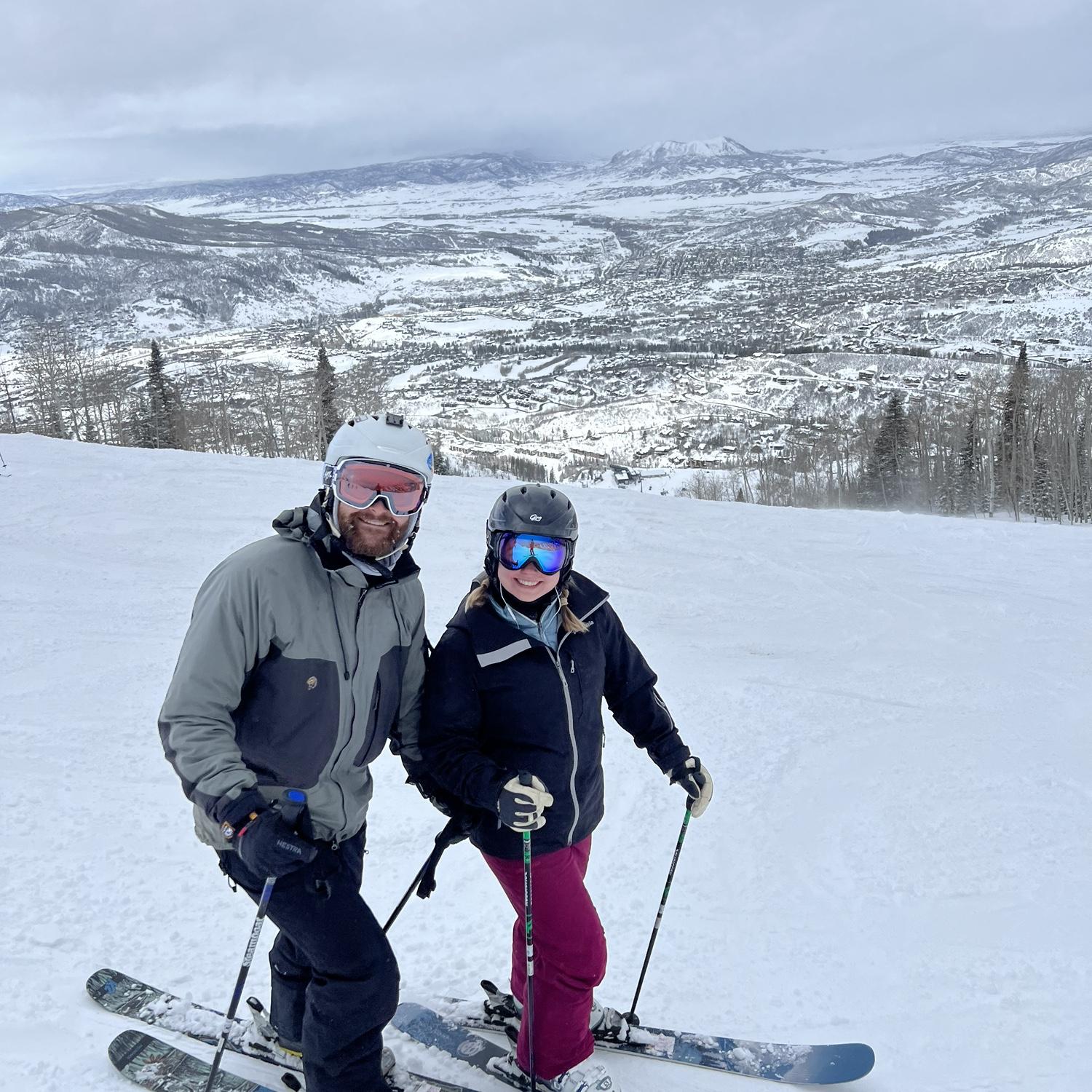 Skiing in Steamboat!