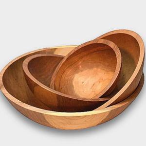 Colonial Hardwood Bowl- 12" Cherry