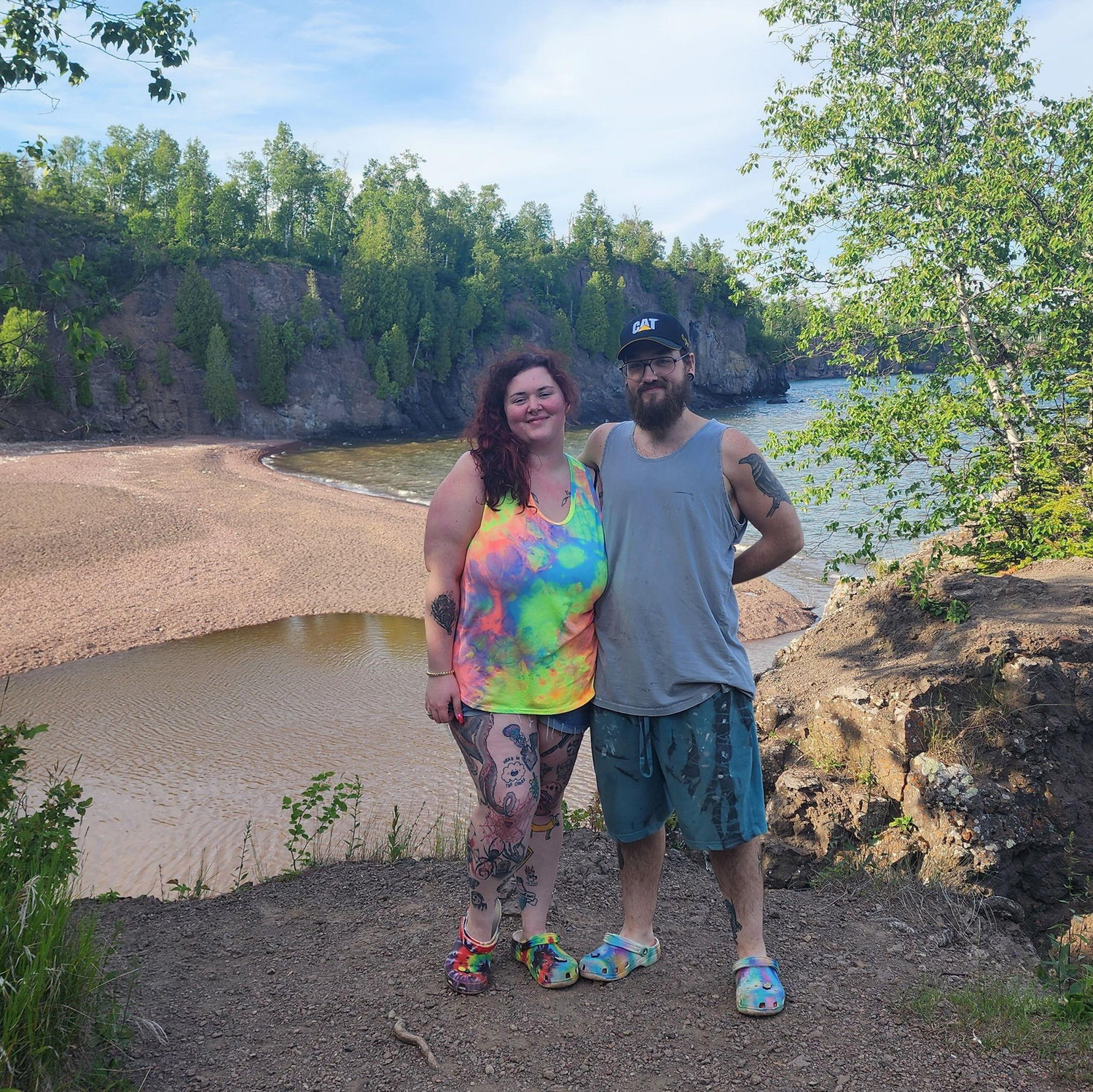 Agate beach together