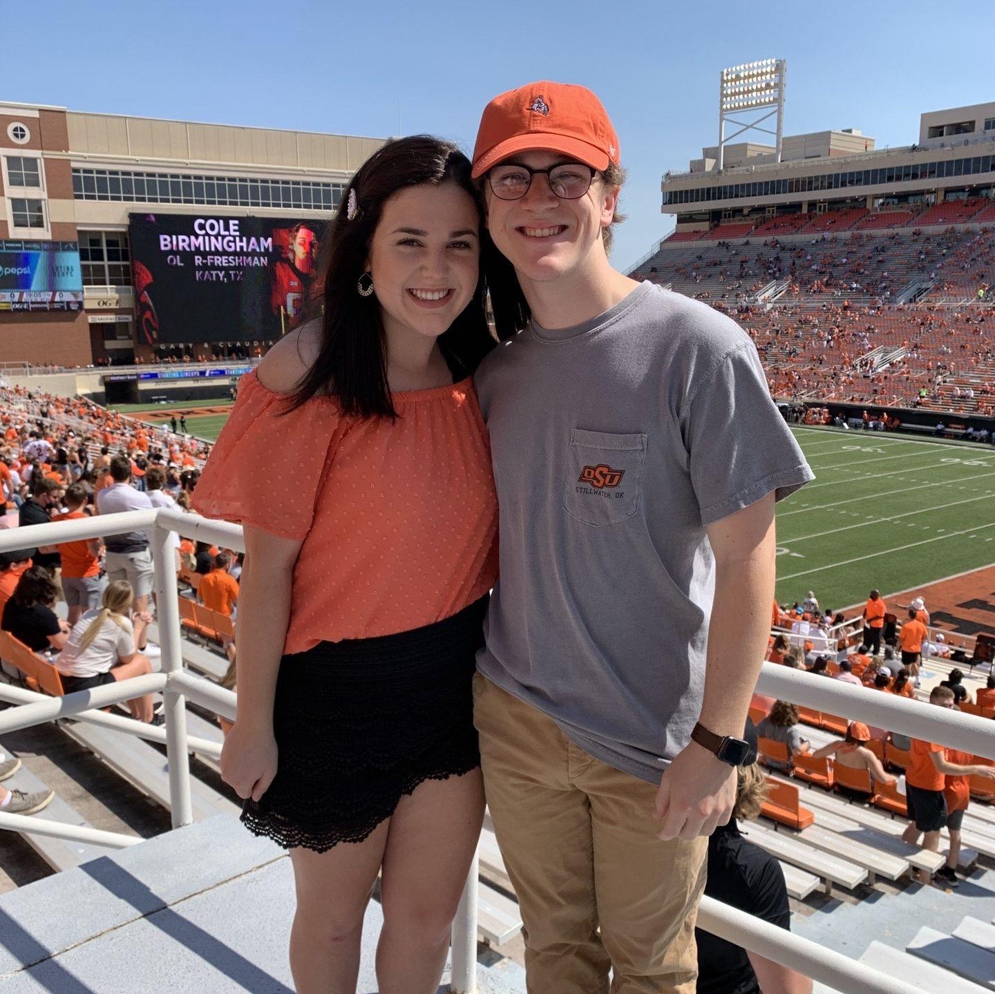First OSU game together as students!
