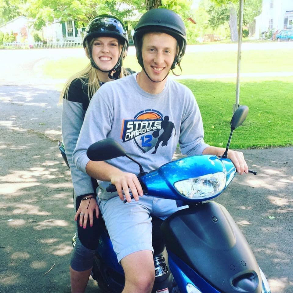 My first visit to Hemlock, NY, in the summer of 2016. Peter gave me the grand tour on his “hot ride.”