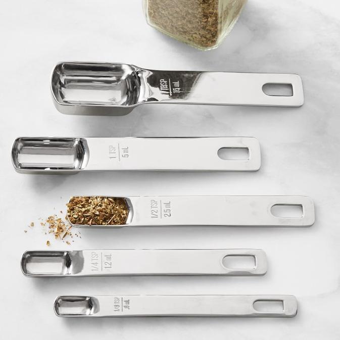 Williams Sonoma Spice Jar Measuring Spoons