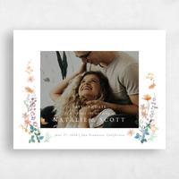 White Wedding Save the Date - Dolce Photo