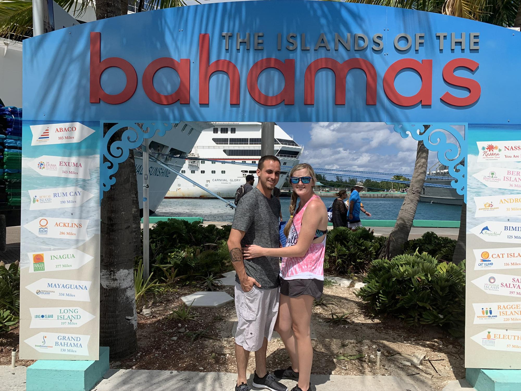 Little did I know I would be coming back to this sign engaged