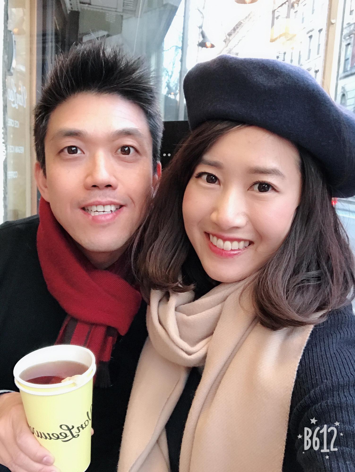 Enjoying New York together during Valentine's week with so much yummy food!