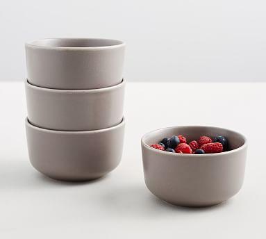 Mason Stoneware Berry Bowls (Graphite Gray)