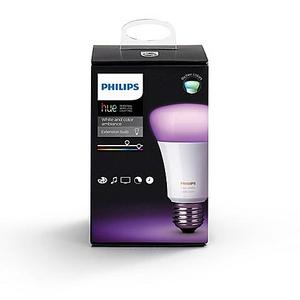 Philips Hue White and Color Ambiance A19 Single LED Bulb