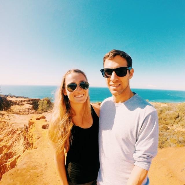 Visiting Torrey Pines in San Diego. September 2014