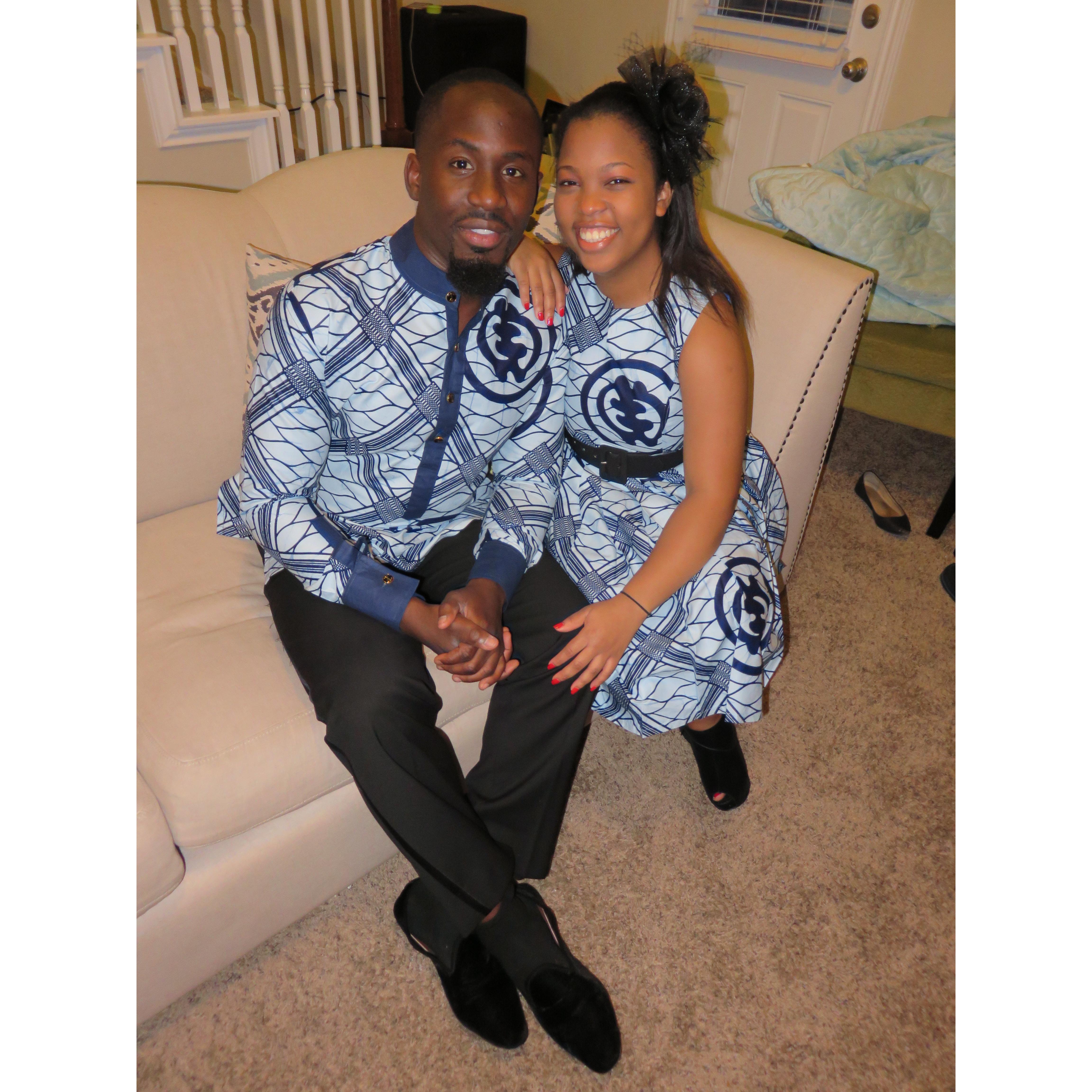 Saraiah’s baby naming ceremony... 2014!