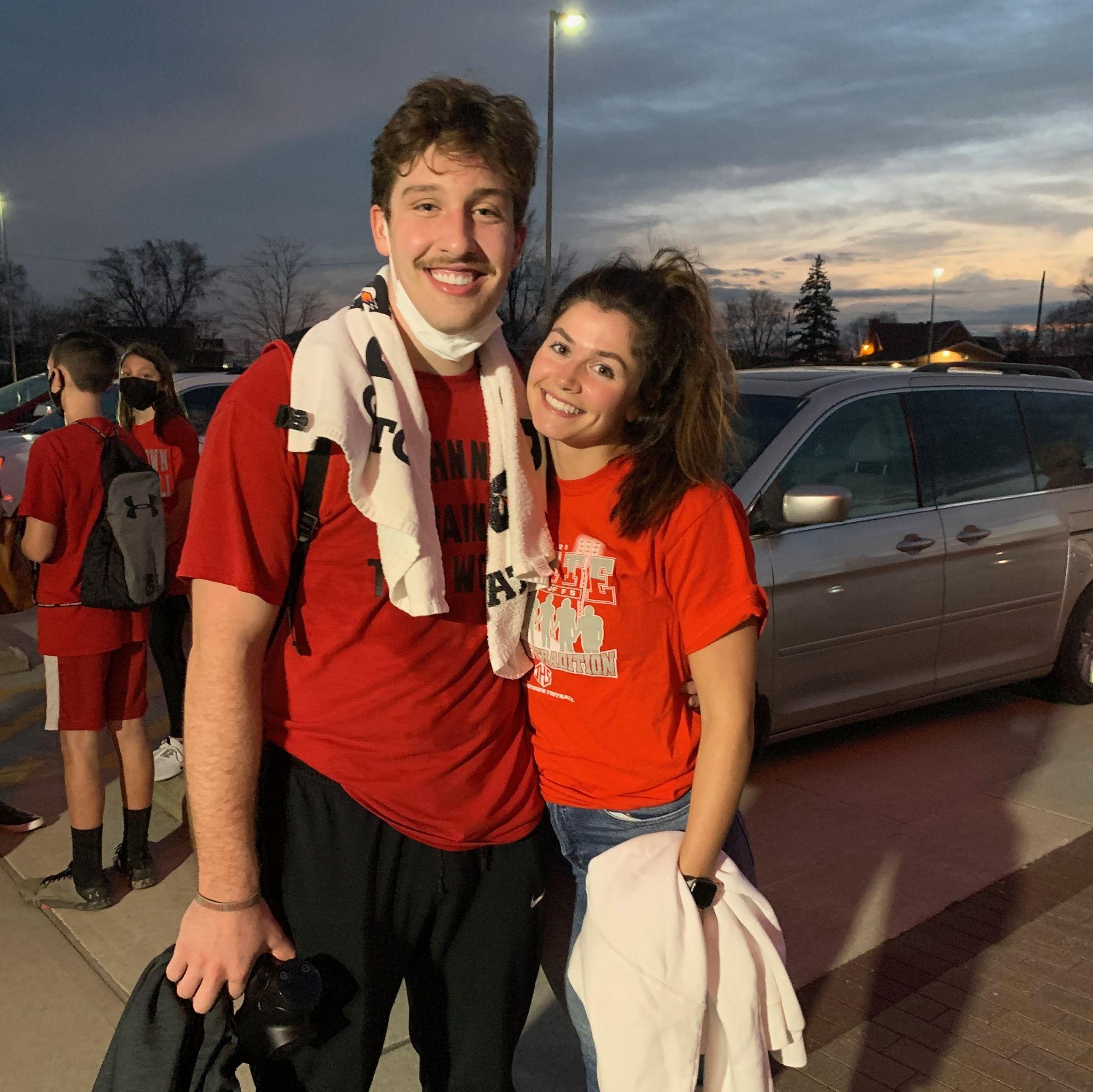 Jake's last basketball game senior year 2021