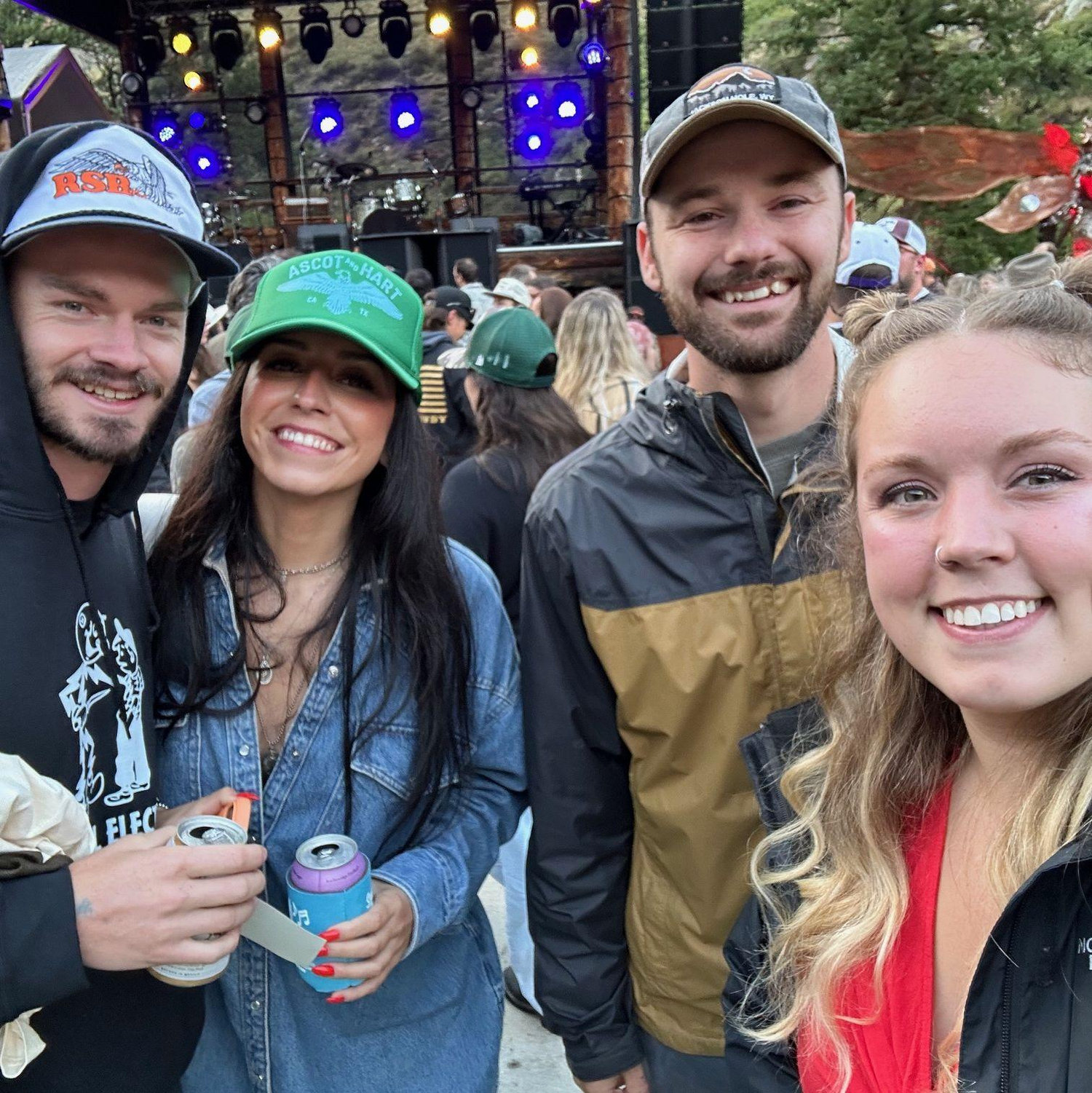 Concert at the Mish with friends!