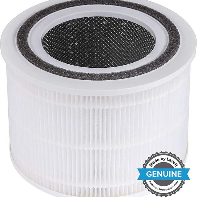 LEVOIT Core 300 Air Purifier Replacement Filter, 3-in-1 Pre-Filter, True HEPA Filter, High-Efficiency Activated Carbon Filter, Core 300-RF