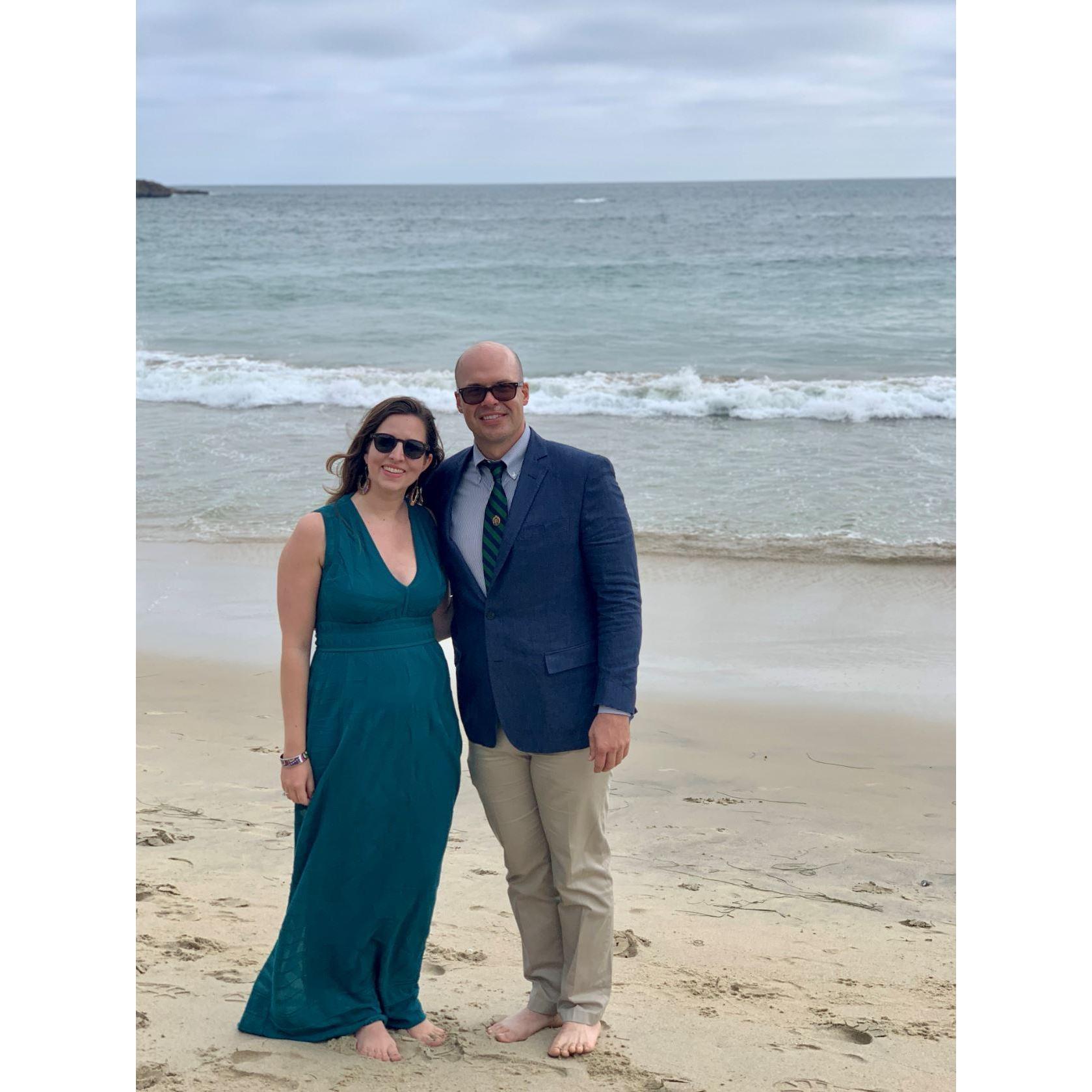 Francie's first trip to Orange County, CA to celebrate Nick & Courtney