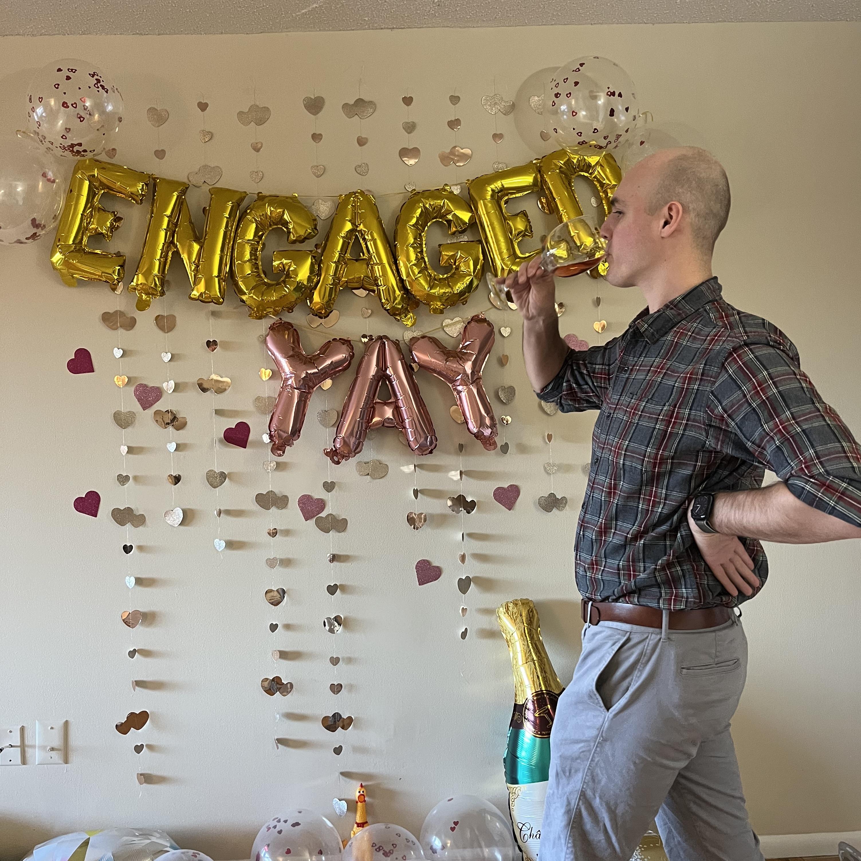 engaged yay