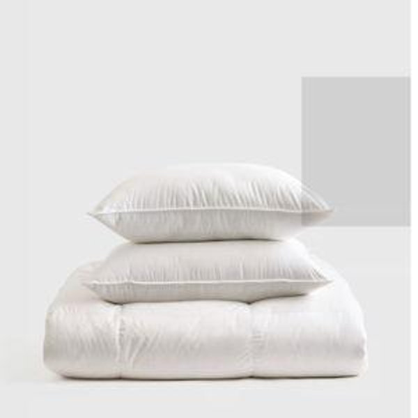 FULL SIZE Premium Down Alternative Essentials Bundle - White, Standard