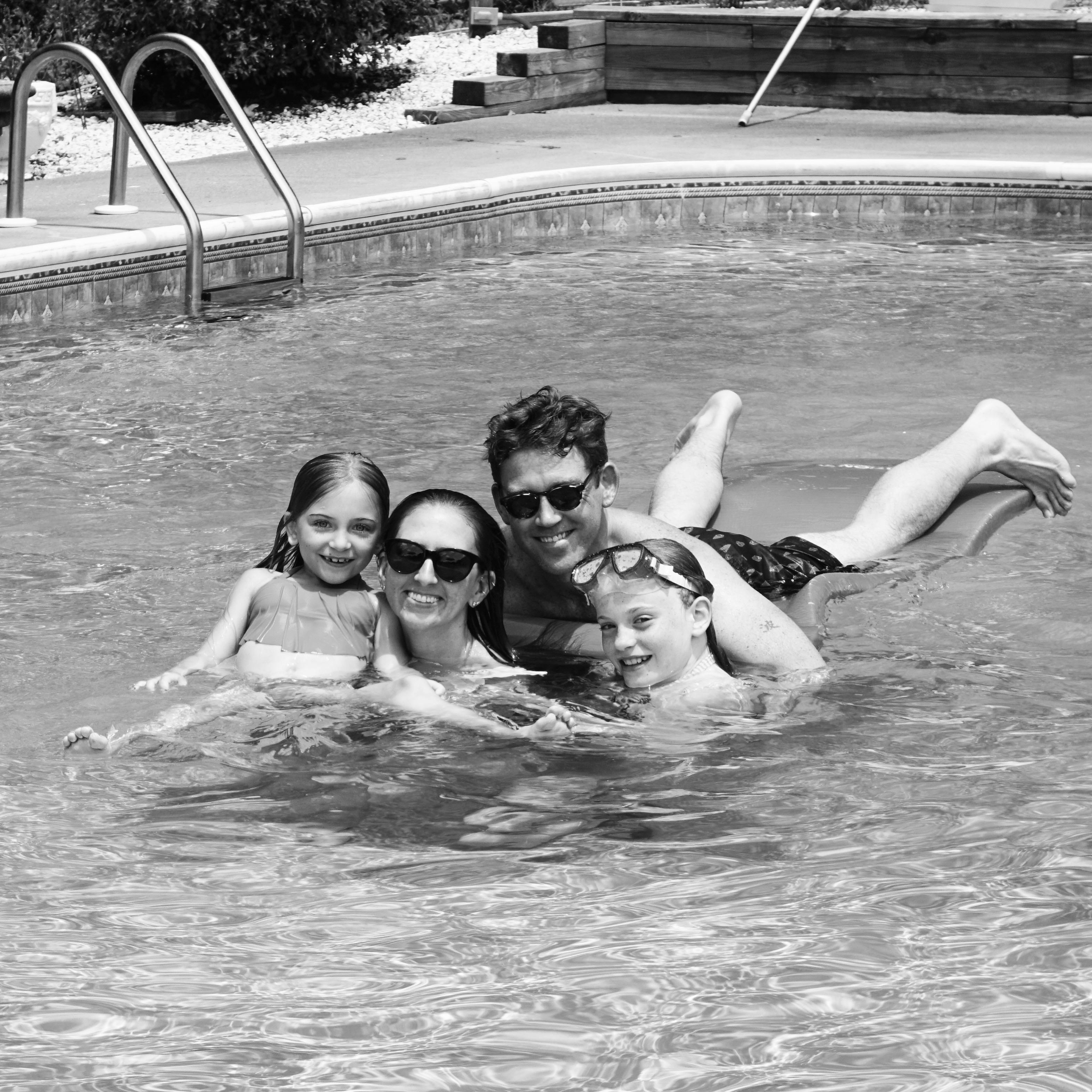 Pool day at Nanny-Jewel's