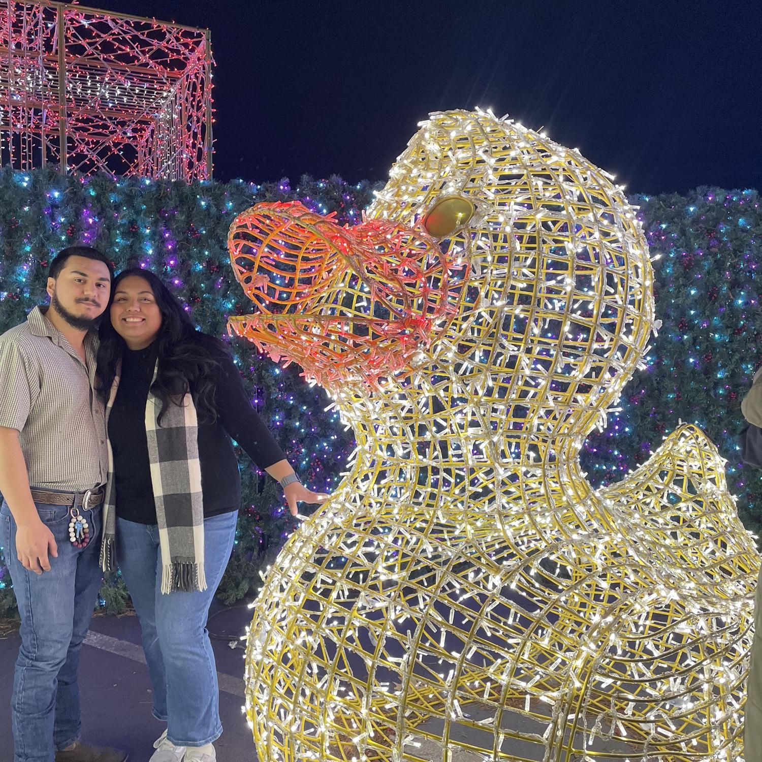 December 30, 2022 

Our first time at the Enchant Christmas Lights together.🎄🎅🏼