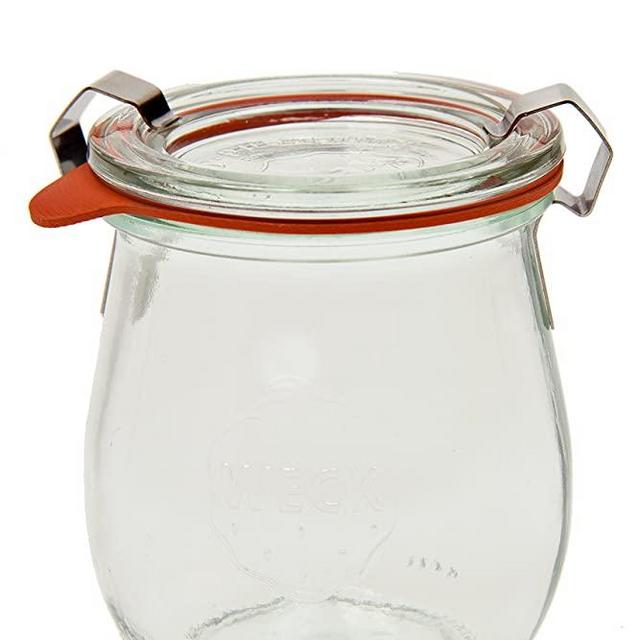 Glass Mason Jar Pitcher with Pour Lids - Ball Jars, 1 Quart (32 oz) Wide  Mouth, Violet Purple 2-Pack