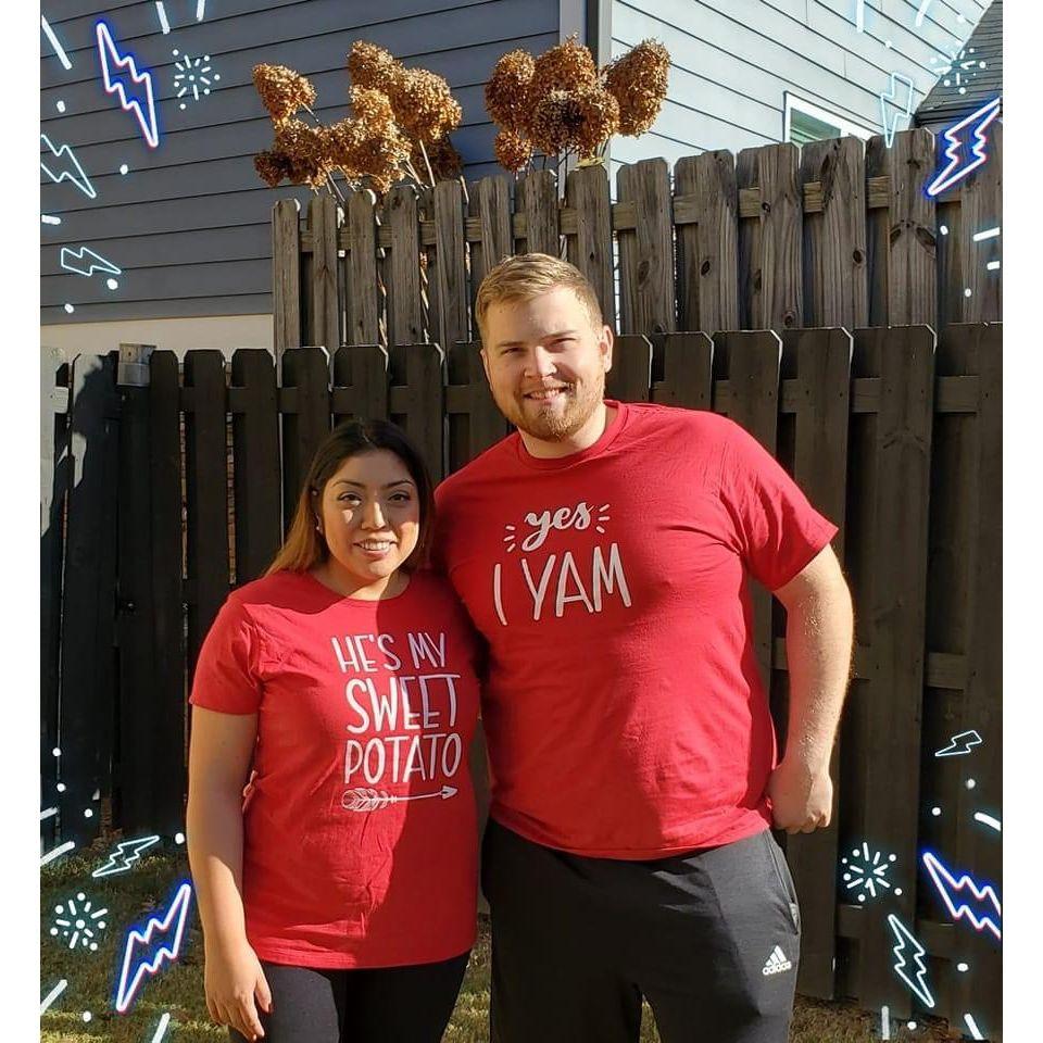 Our first Thanksgiving together
