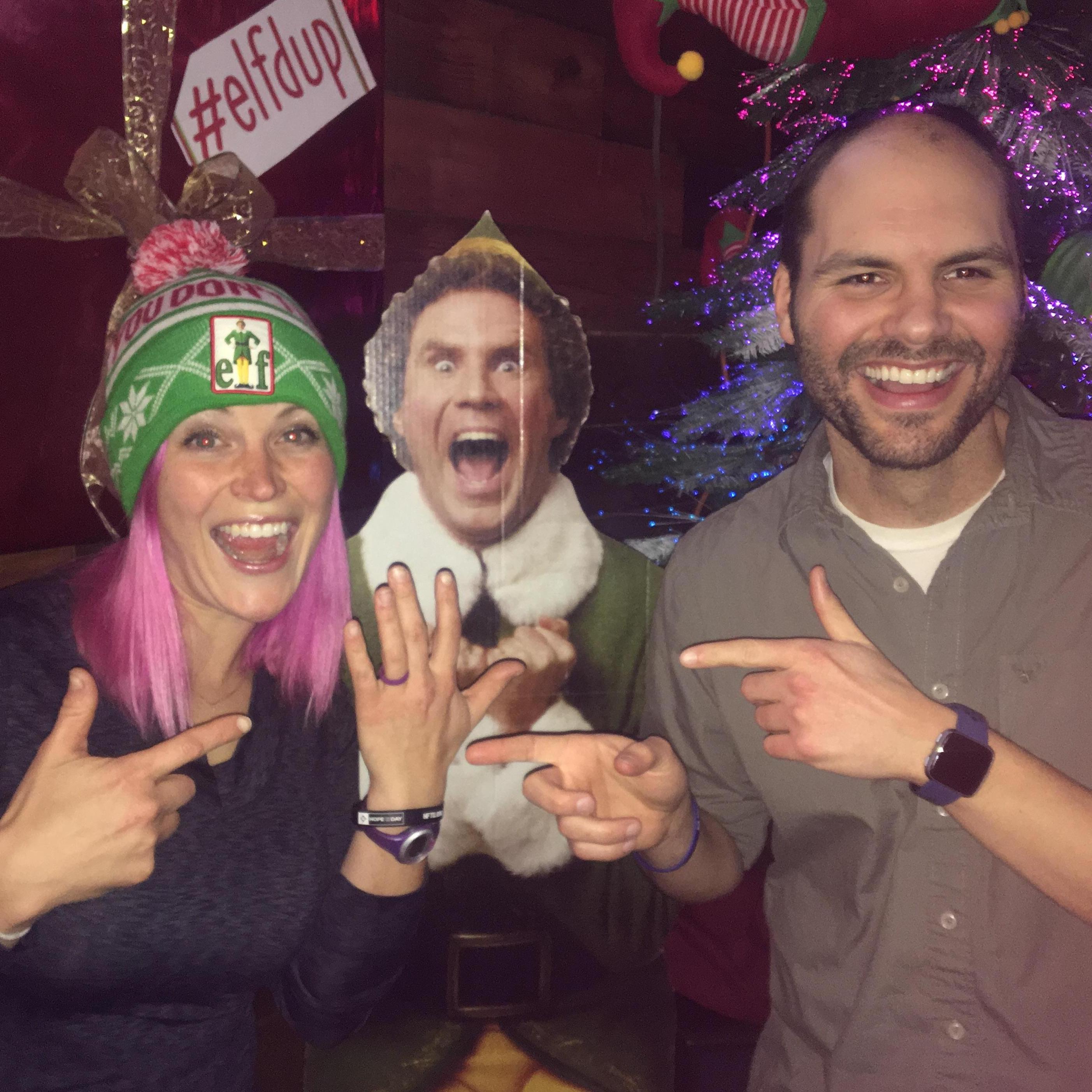 Celebrating our engagement on 12/6/2018, which was the 4 year anniversary of when we met!