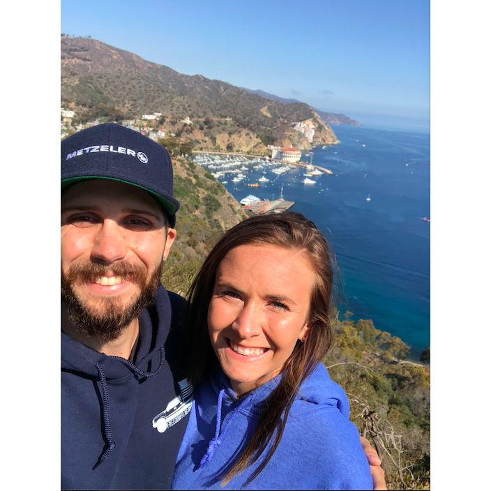 Taking in the view on Catalina Island. August 9th, 2021