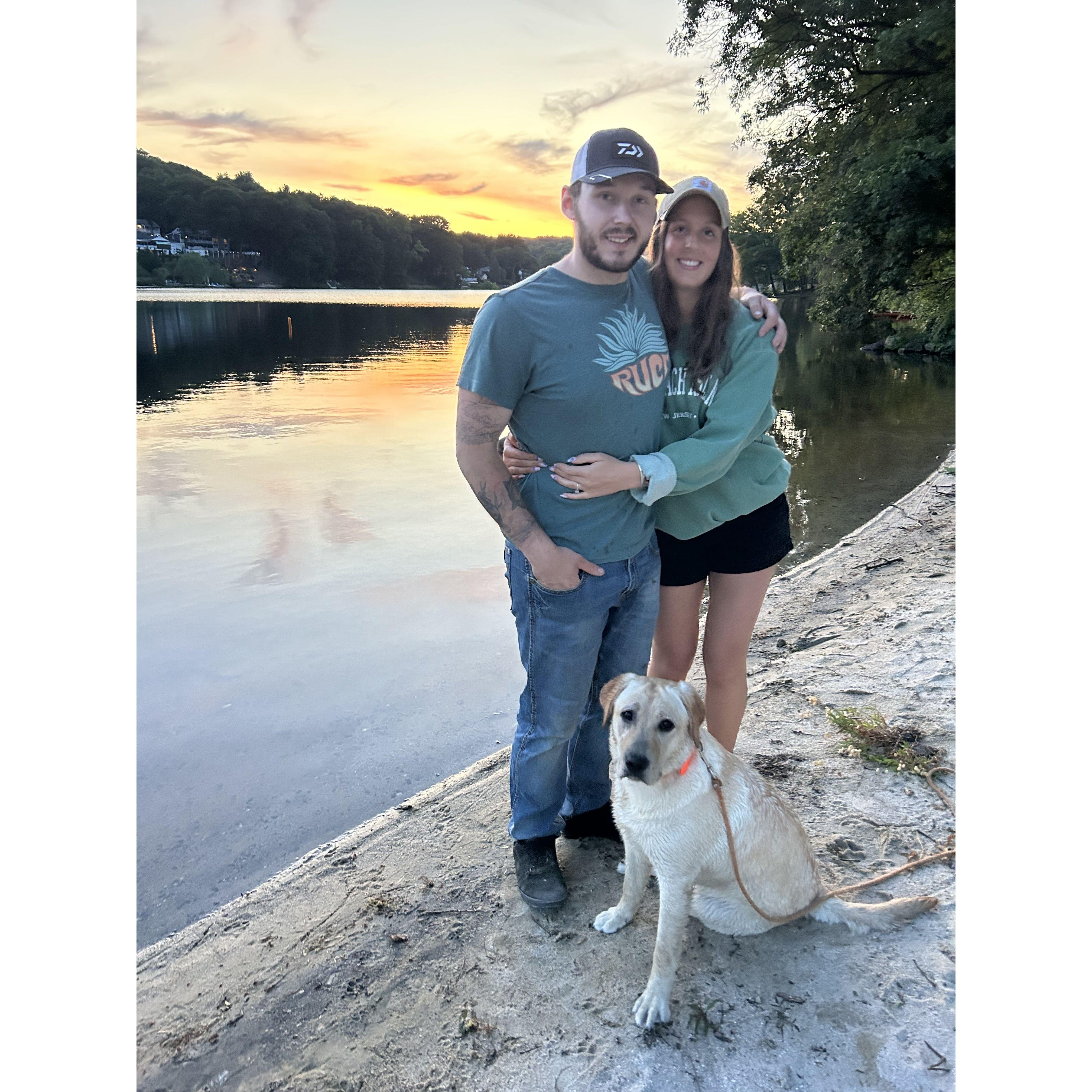 Family lake time