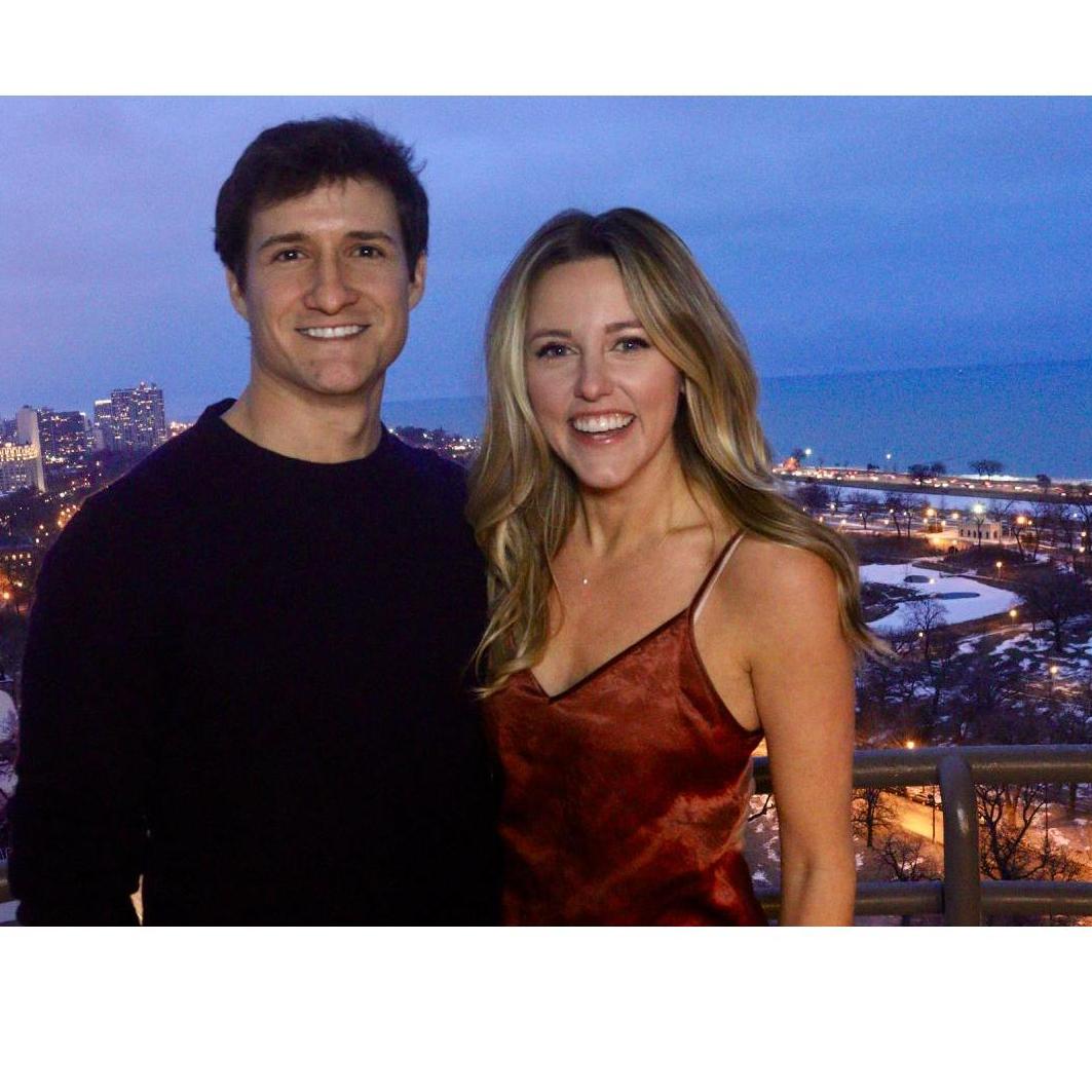From our Chicago apartment!