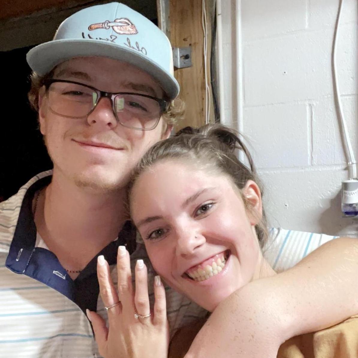 The night Justin popped the question!