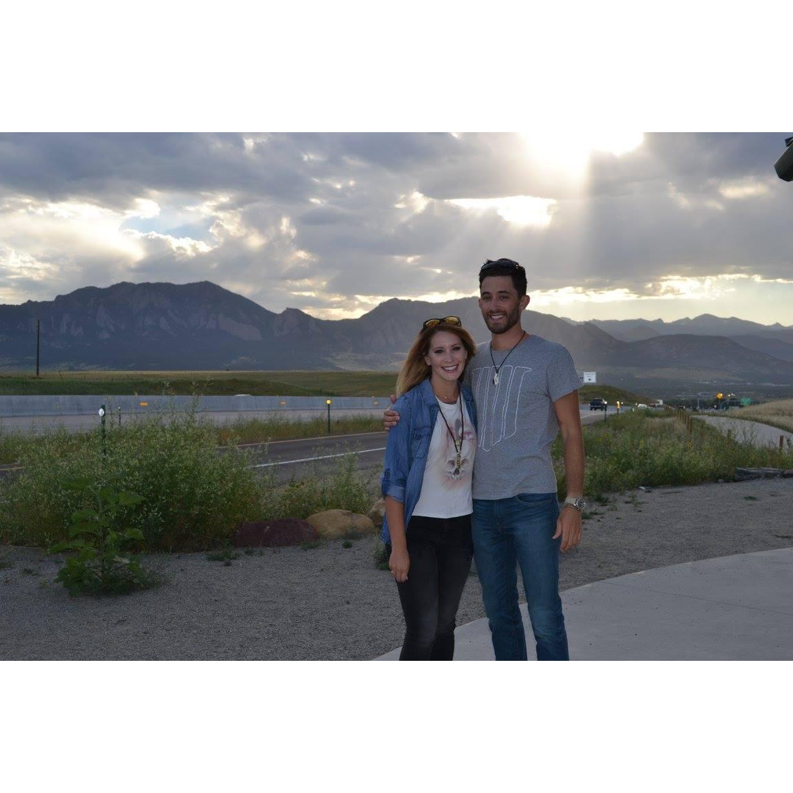 Our 1st trip together to Denver, Colorado.