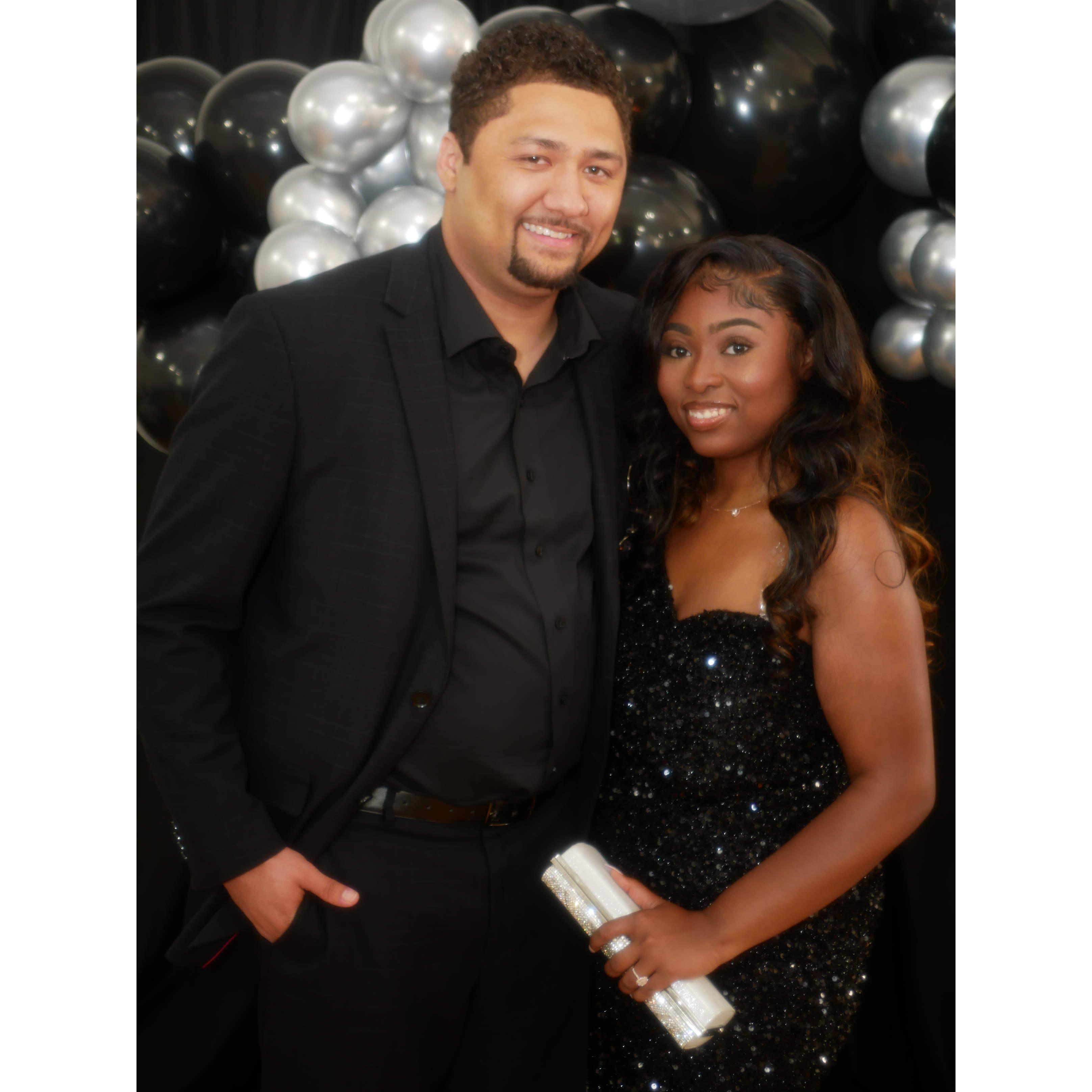 Our Engagement Party 07/03/2022: Mr. and Mrs. to be!