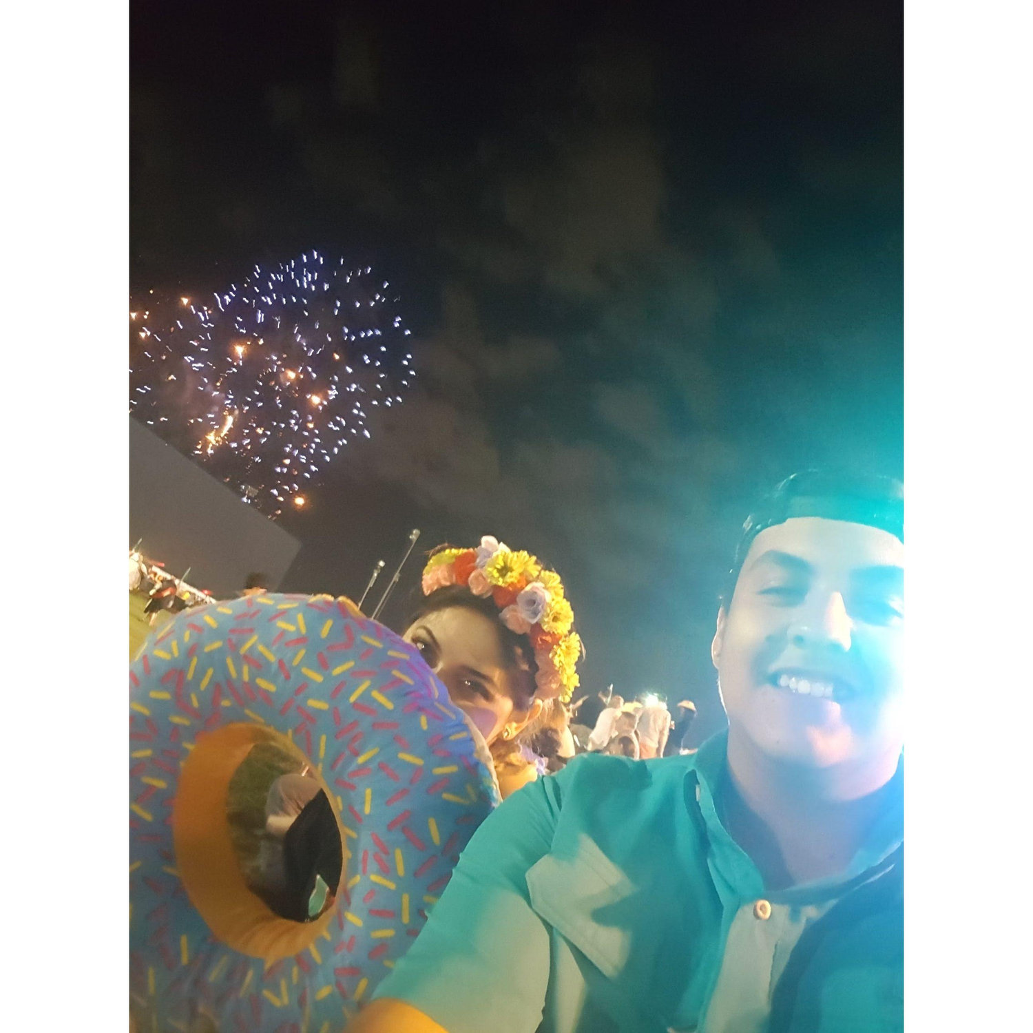 April 15, 2016 - Austin and Lydia at Oyster Bake