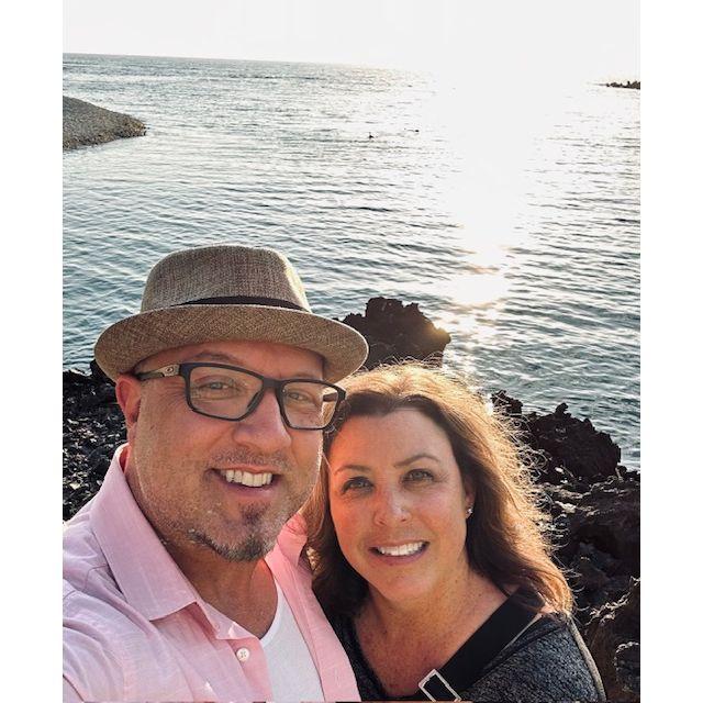 Enjoying our trip to Kona.