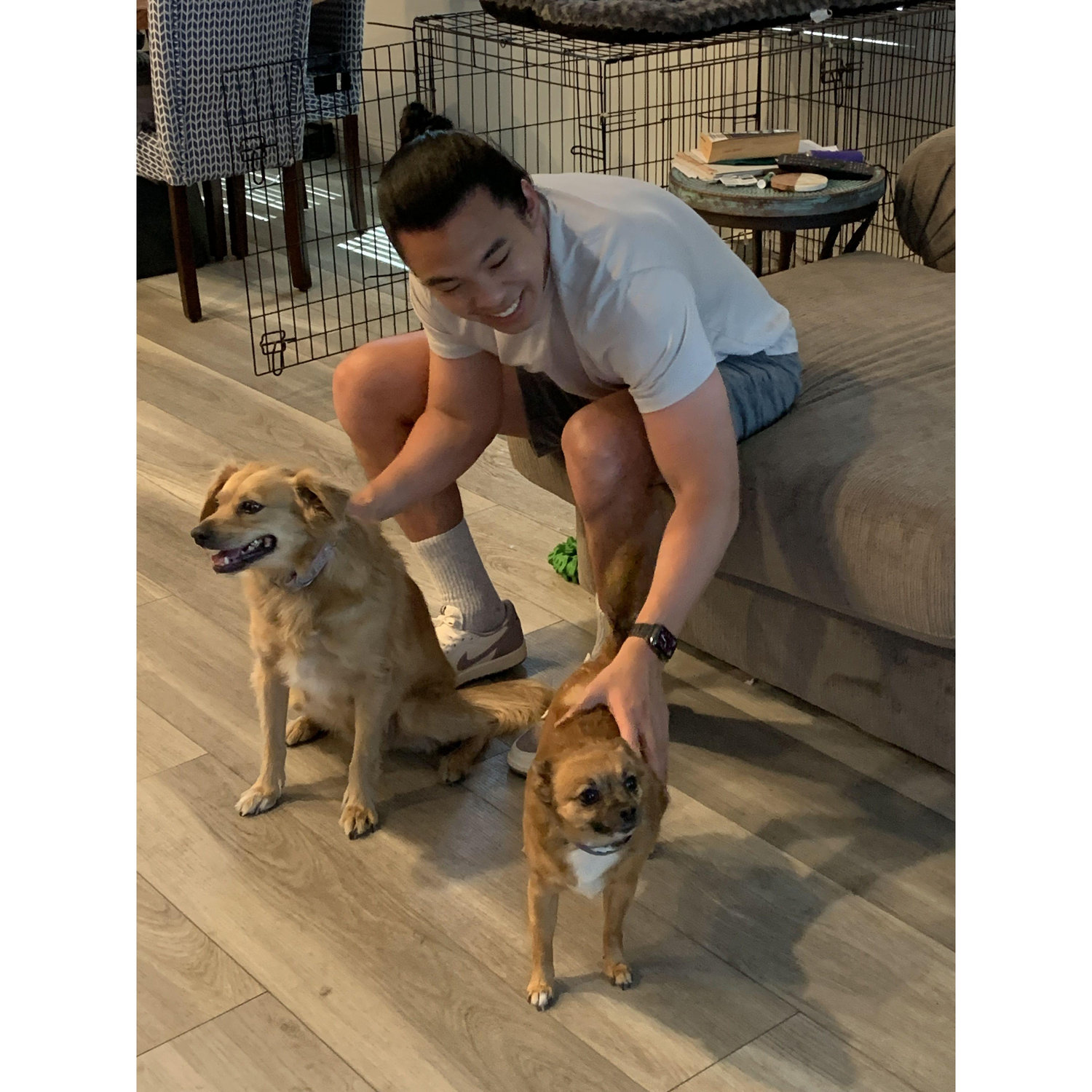 Samson Liang, Best Man (with Barlow and Petey, Dylan's canine brethren)
