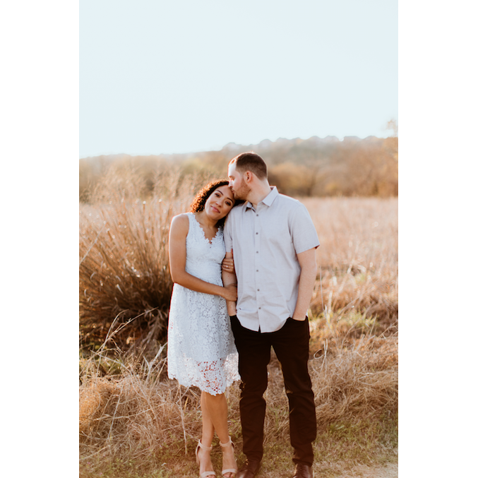Our engagement photoshoot in Austin