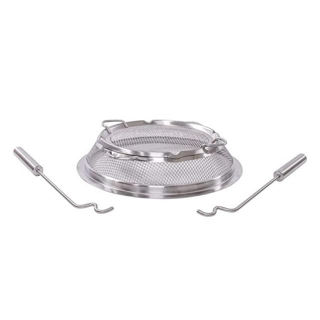 Solo Stove Stainless Steel Ranger Fire Pit Spark Screen with guilds Shield Protector Mesh Protective Spark Screen for Backyard and Outdoor fire pits Stops Hot Embers