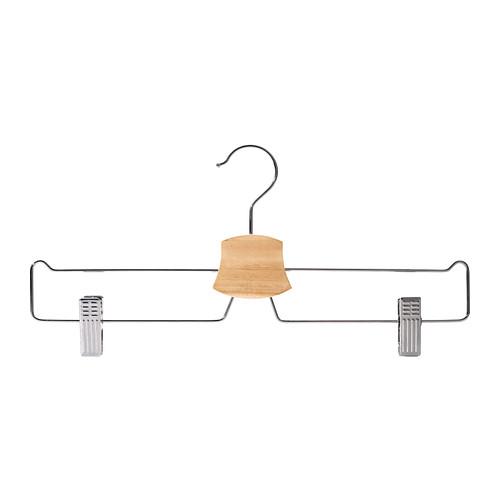 BUMERANG Pants/skirt hanger, chrome plated