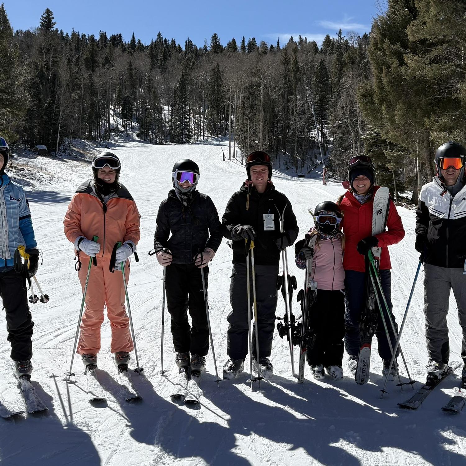 Esther was invited to ski with Jack's family over Spring Break in March of 2025. Such a fun time!