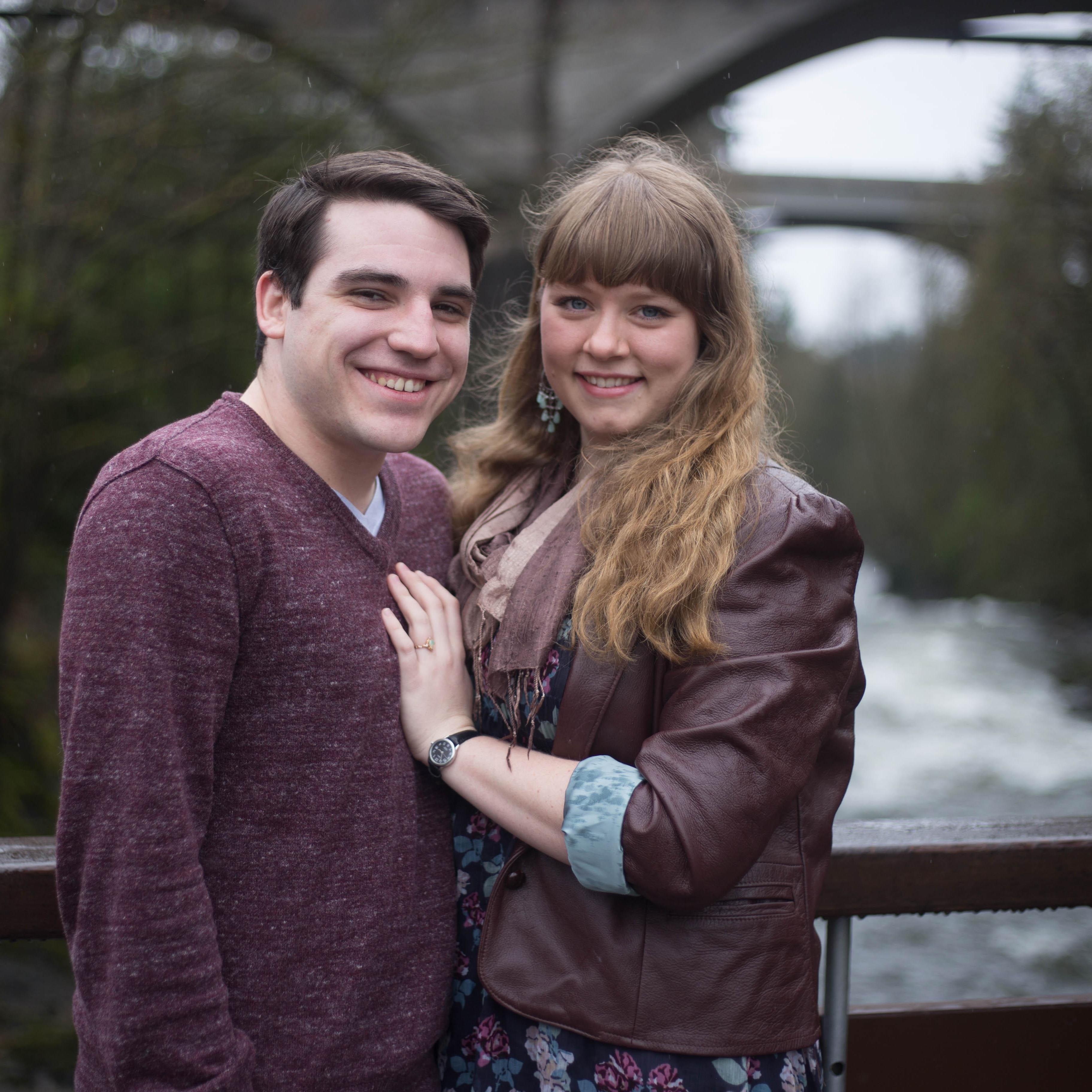 We had engagement photos taken in Olympia, WA, while on a Pacific Northwest vacation in April 2017, by a talented friend of Sara's: Nicole Ivy Vescovi.