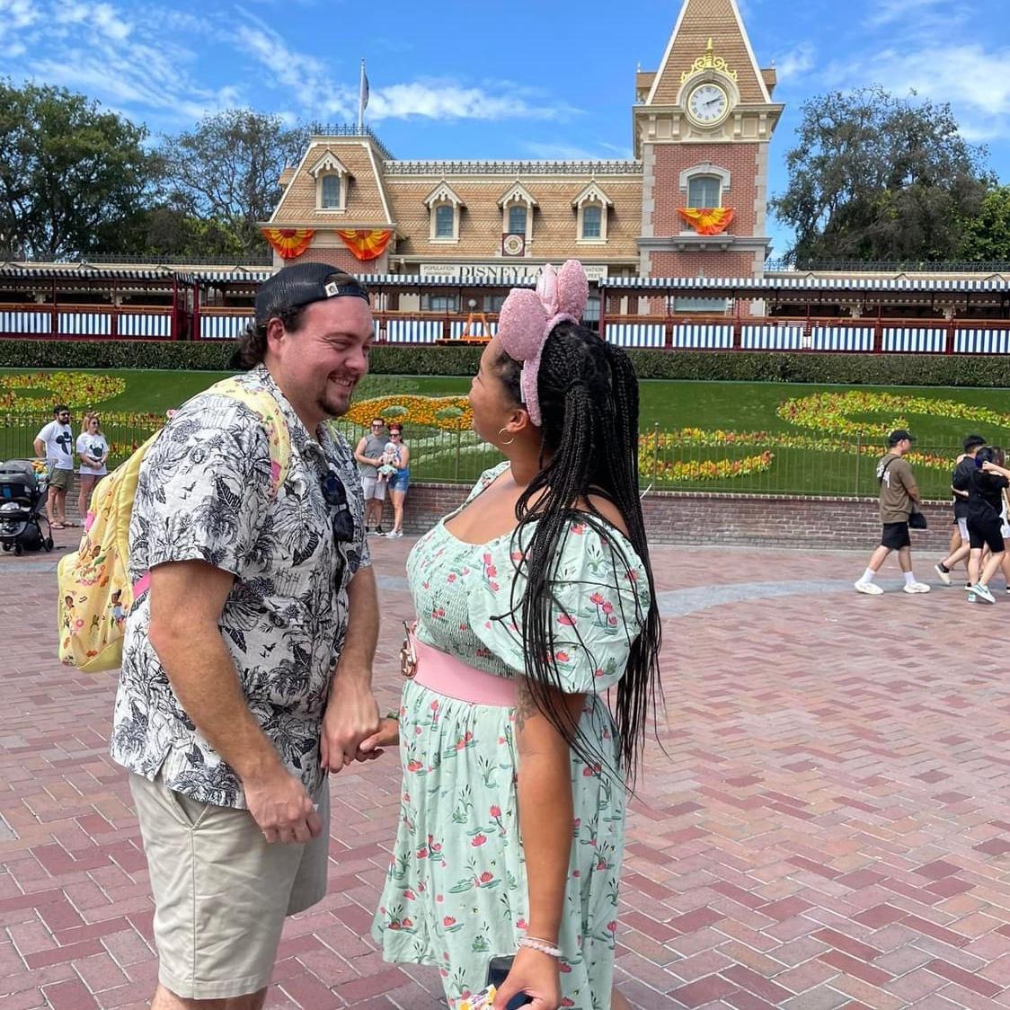 Sharing our first Disneyland trip with one another, and especially Scott’s first time being in California!