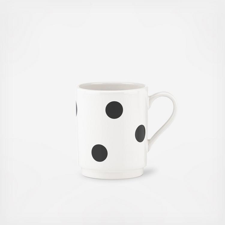 kate spade new york On The Dot Assorted Mugs, Set of 2