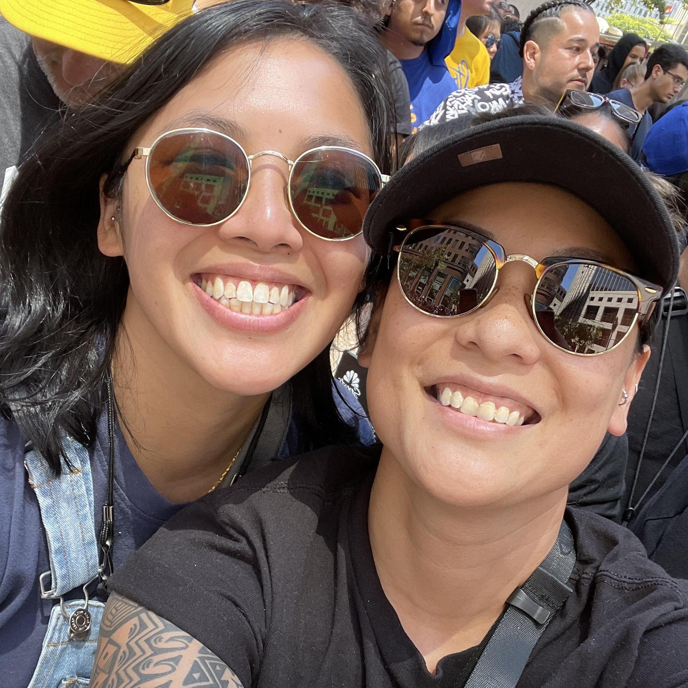 We took the day off to celebrate the Warriors in SF!
