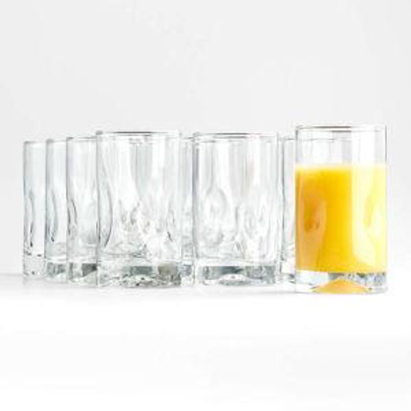 Impressions 10-oz. Cooler Glasses, Set of 12 + Reviews | Crate & Barrel