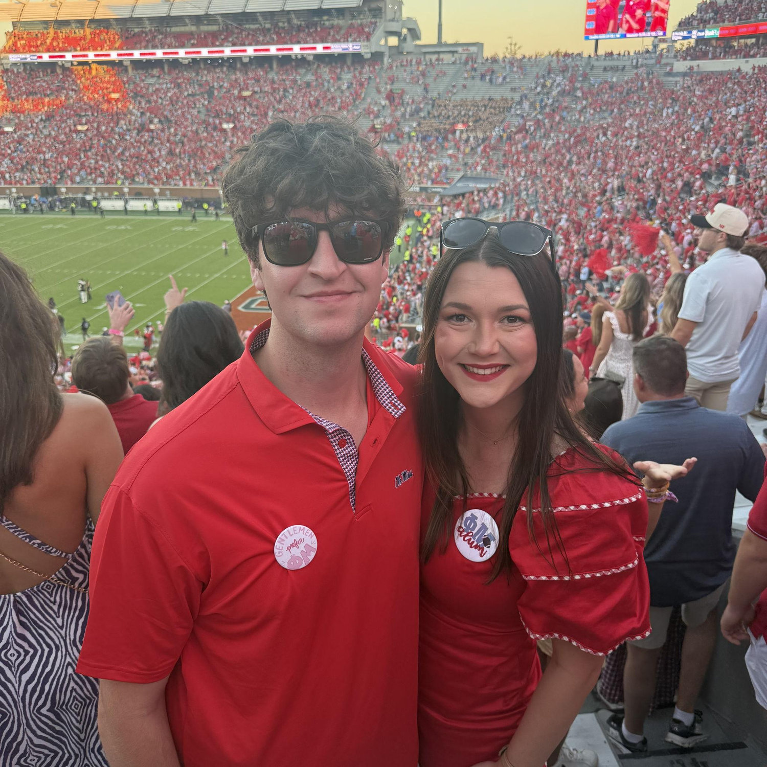Our first Ole Miss football game