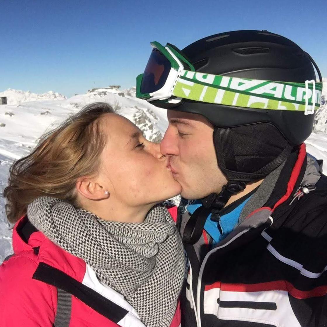 First skiing trip - Erster Skiausflug -  Prima gita sugli sci
