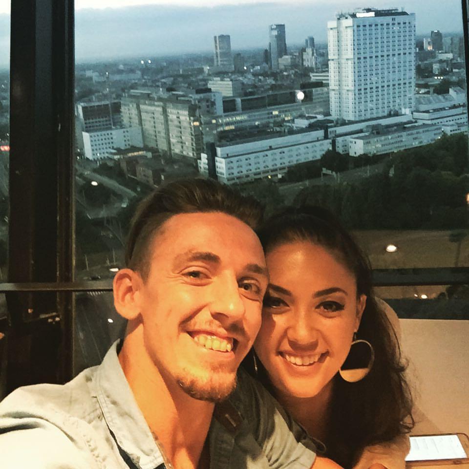 Dining on top of the Euromast overlooking the city of Rotterdam - 2016